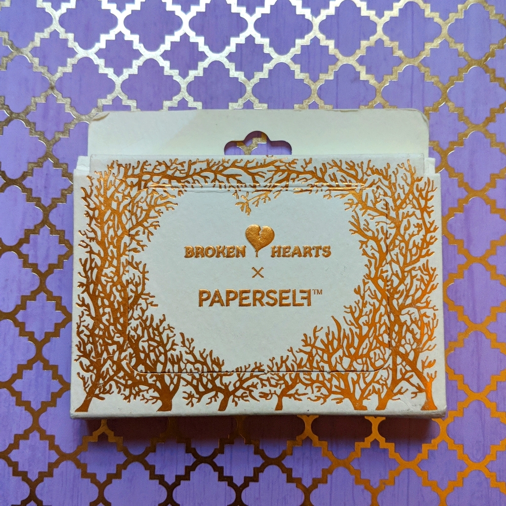 NIB RARE Paperself Under the Sea Mermaid Coral Reef Paper Lashes